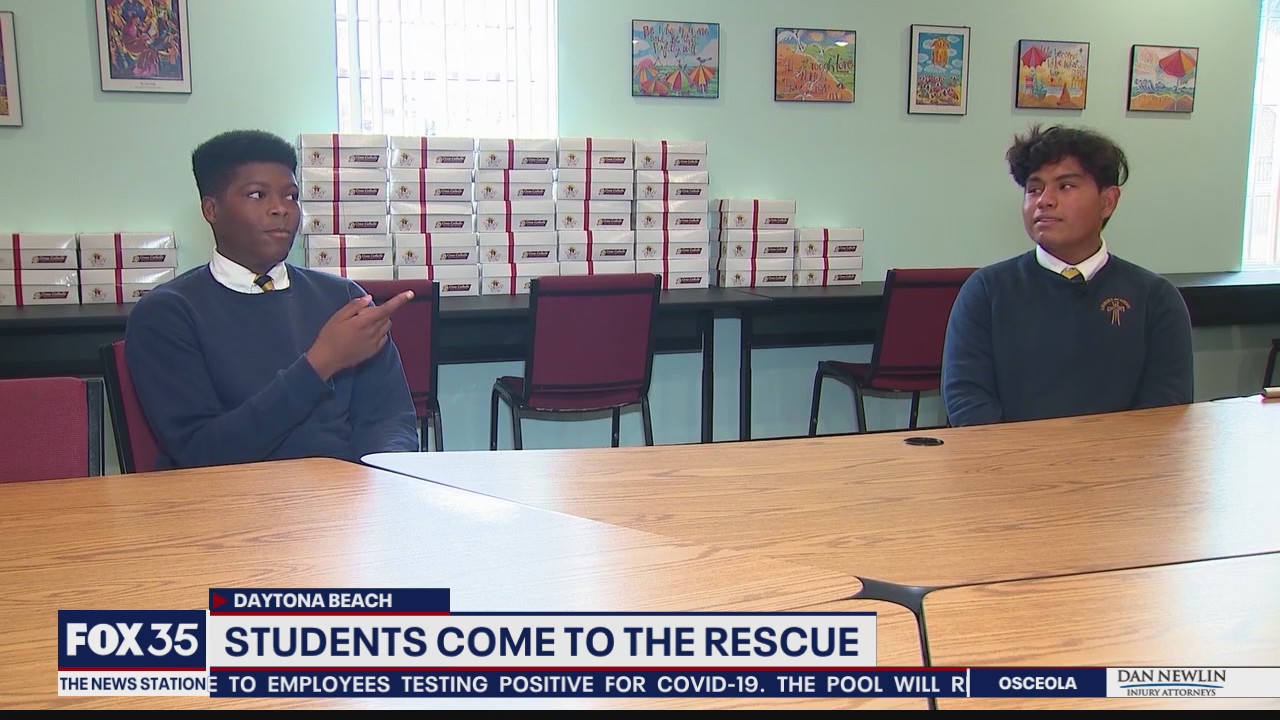 Students come to the rescue