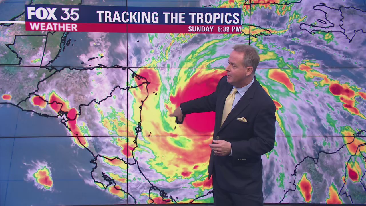 Tracking Hurricane Iota