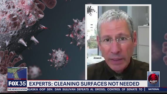 Experts say contaminated surfaces are not highest COVID-19 risk