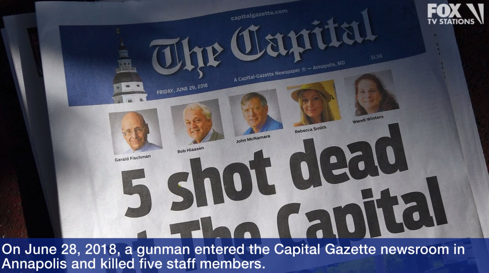 Capital Gazette Shooting: Remembering the fallen | FOX 5 DC