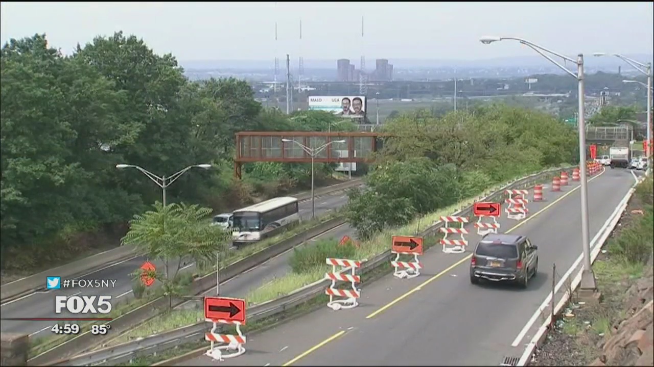 Route 495 repair work
