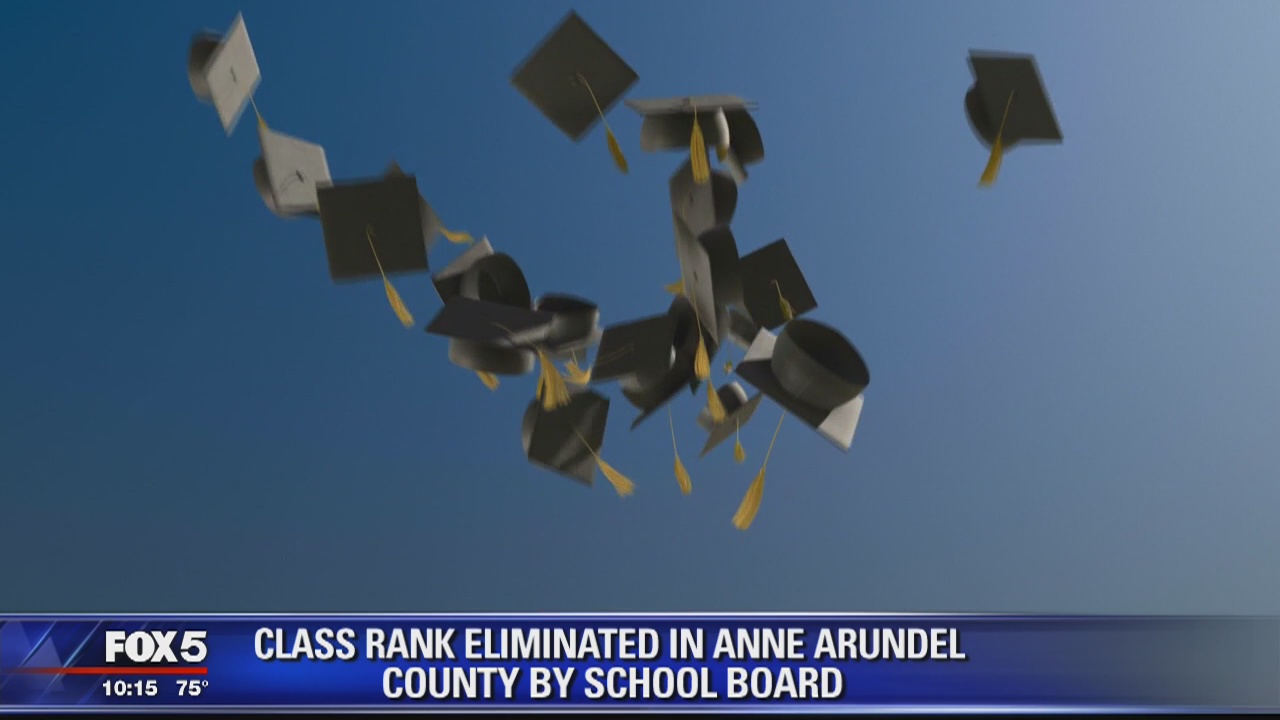 Class rank eliminated in Anne Arundel County