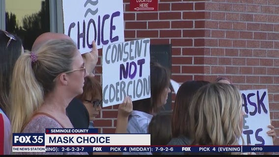 Parents demand mask choice at schools
