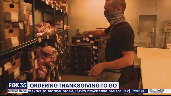 Ordering Thanksgiving to go