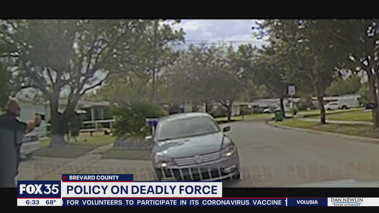 Brevard County Sheriff's Office policy on deadly force