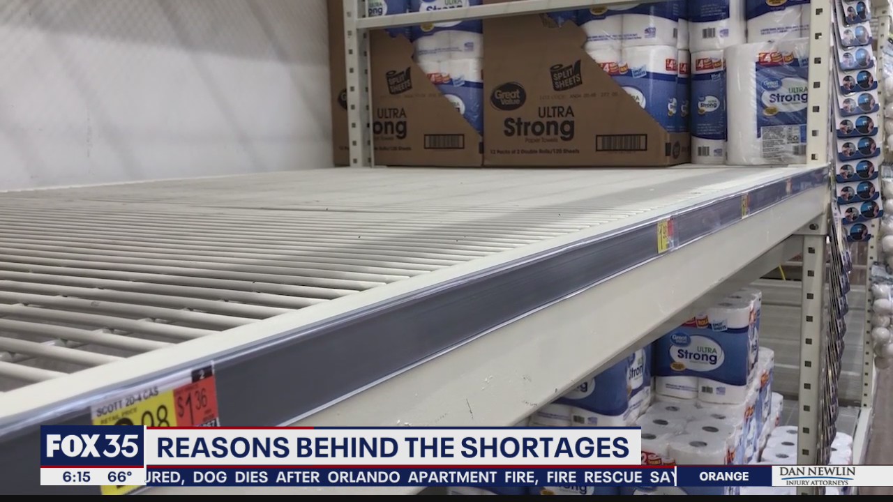Reasons behind the shortages at stores
