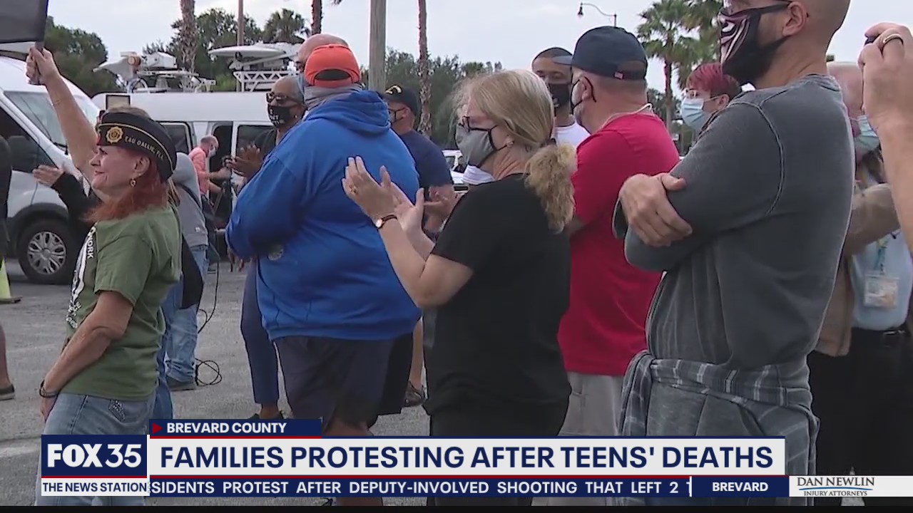 Demonstrators protest deputy-involved shooting in Cocoa | FOX 35 Orlando
