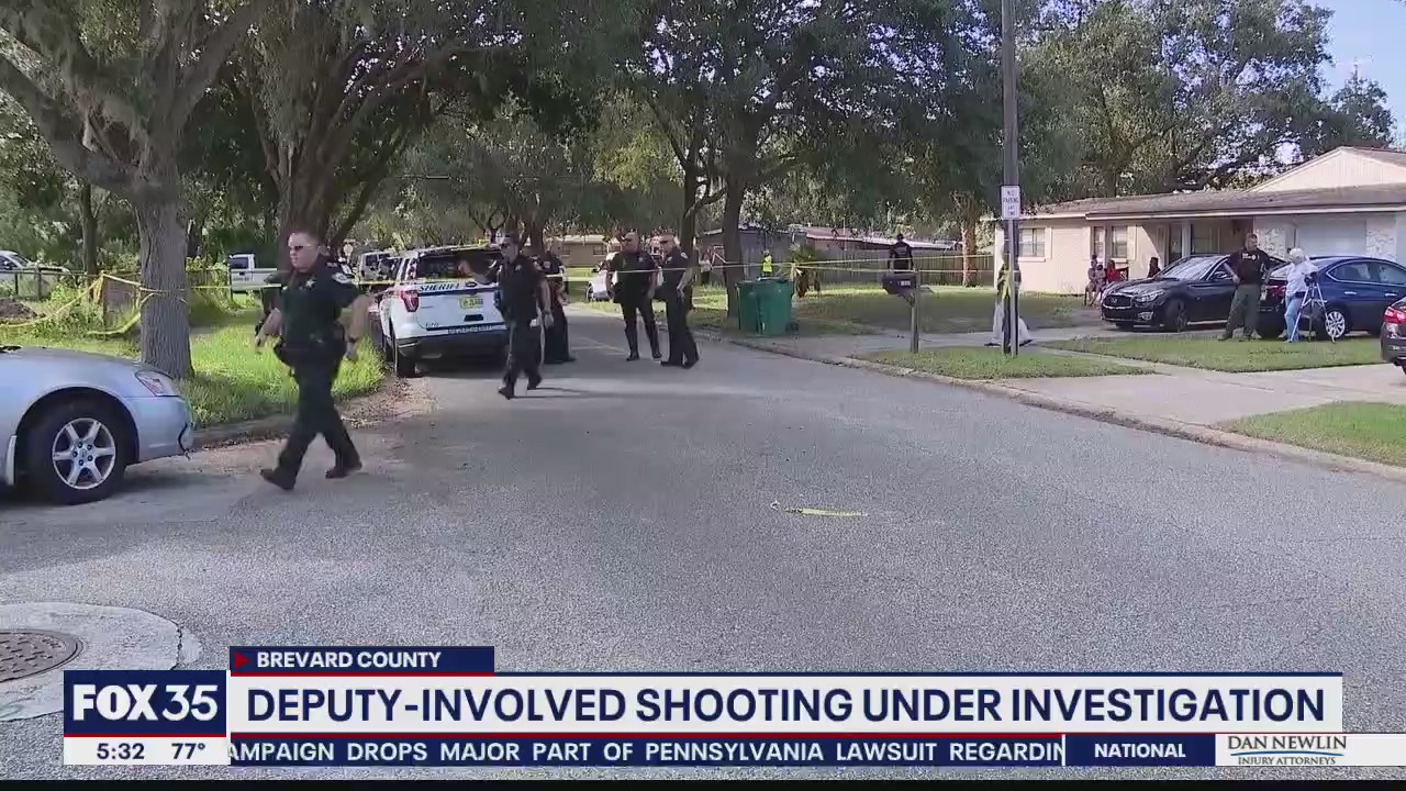 Deputy-involved shooting under investigation in Cocoa