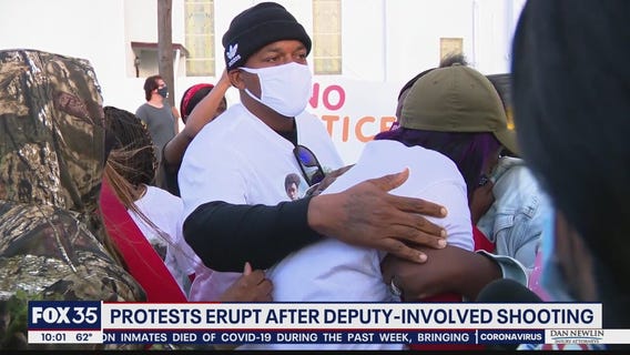 Protests erupt after deputy-involved shooting