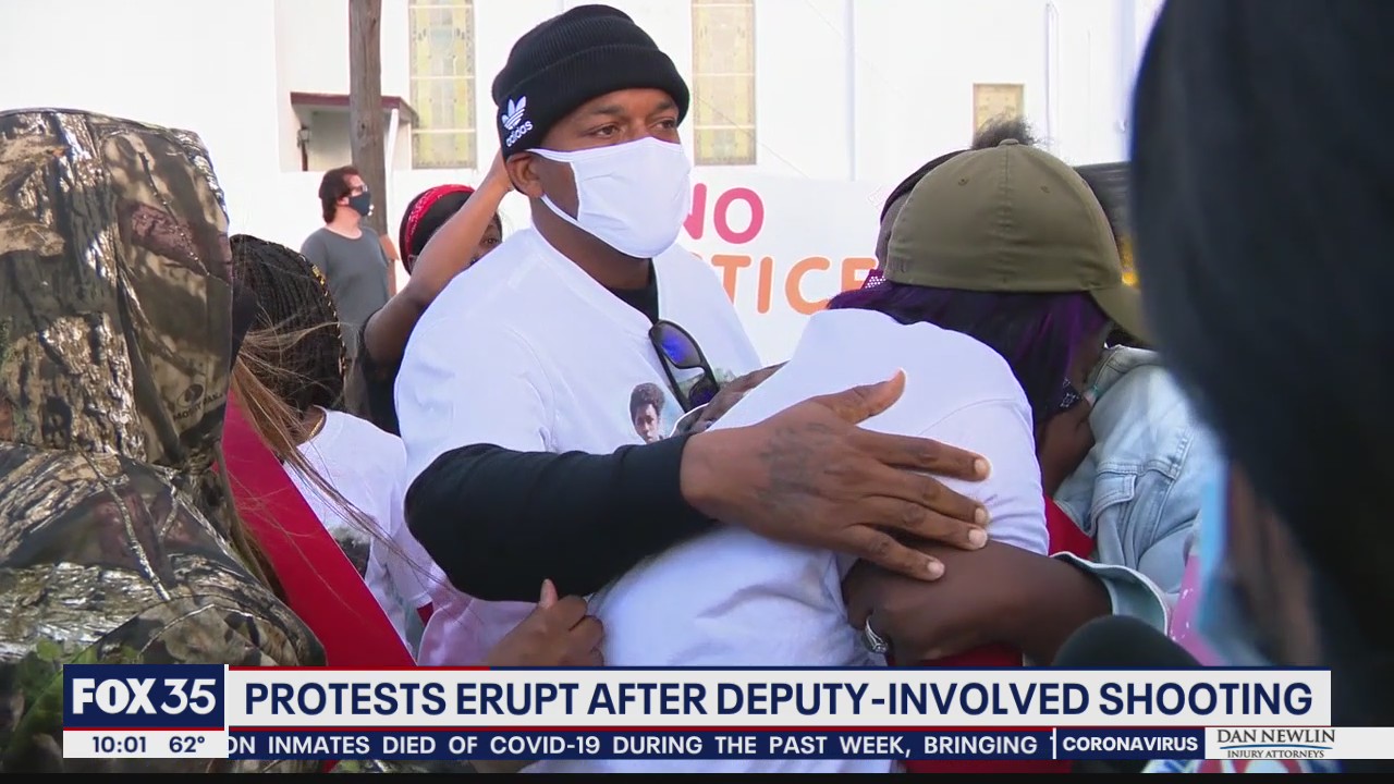 Protests erupt after deputy-involved shooting