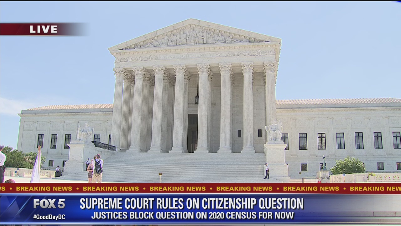 Supreme Court rules on census citizenship question