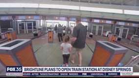 Brightline plans to open train station at Disney Springs