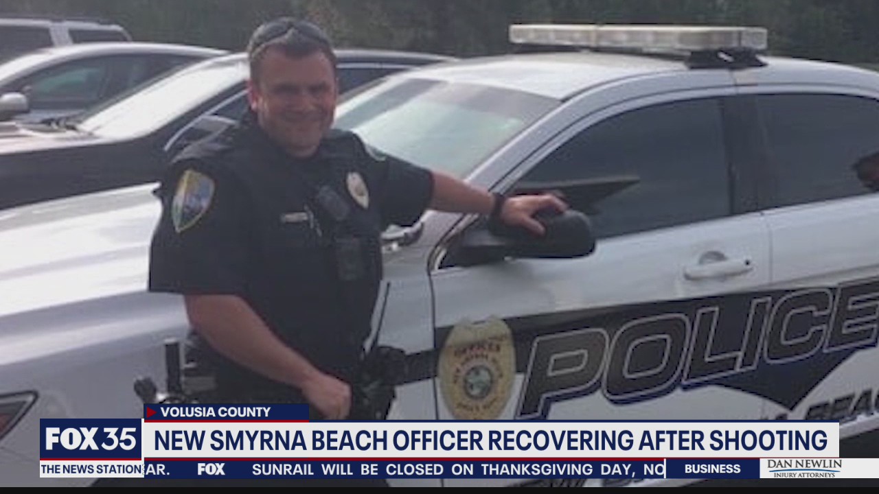 Police officer recovering after shooting