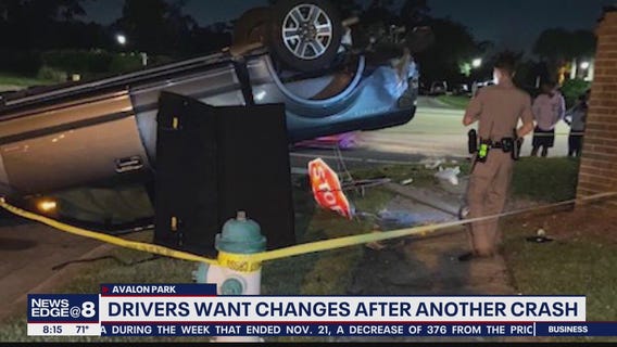 Drivers want changes after another crash at dangerous crash