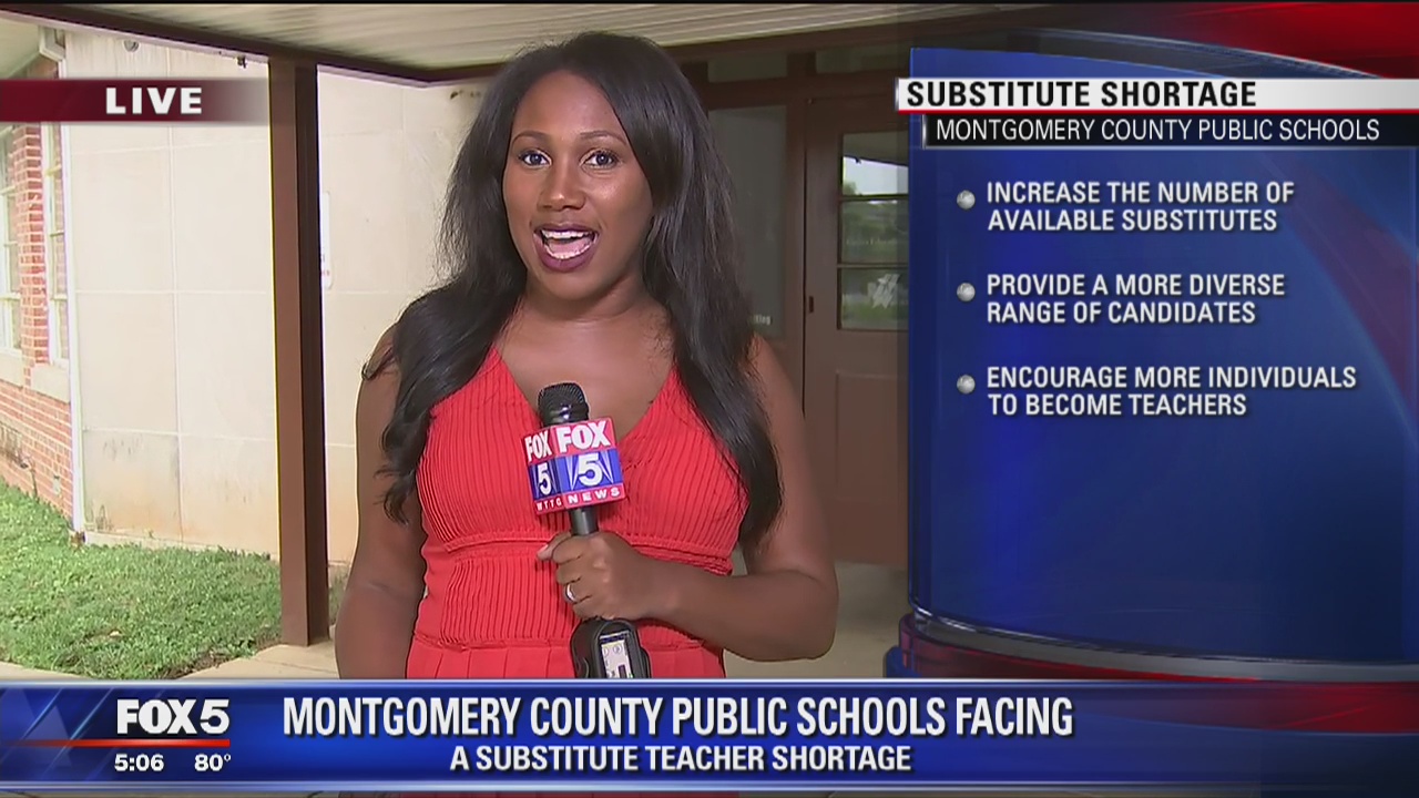 MCPS facing a substitute teacher shortage
