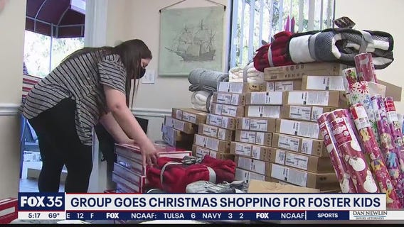 Christmas gifts for foster children