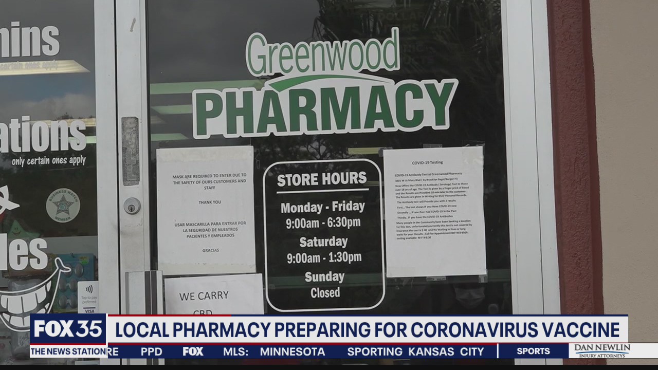 Small pharmacy preparing for COVID-19 vaccine