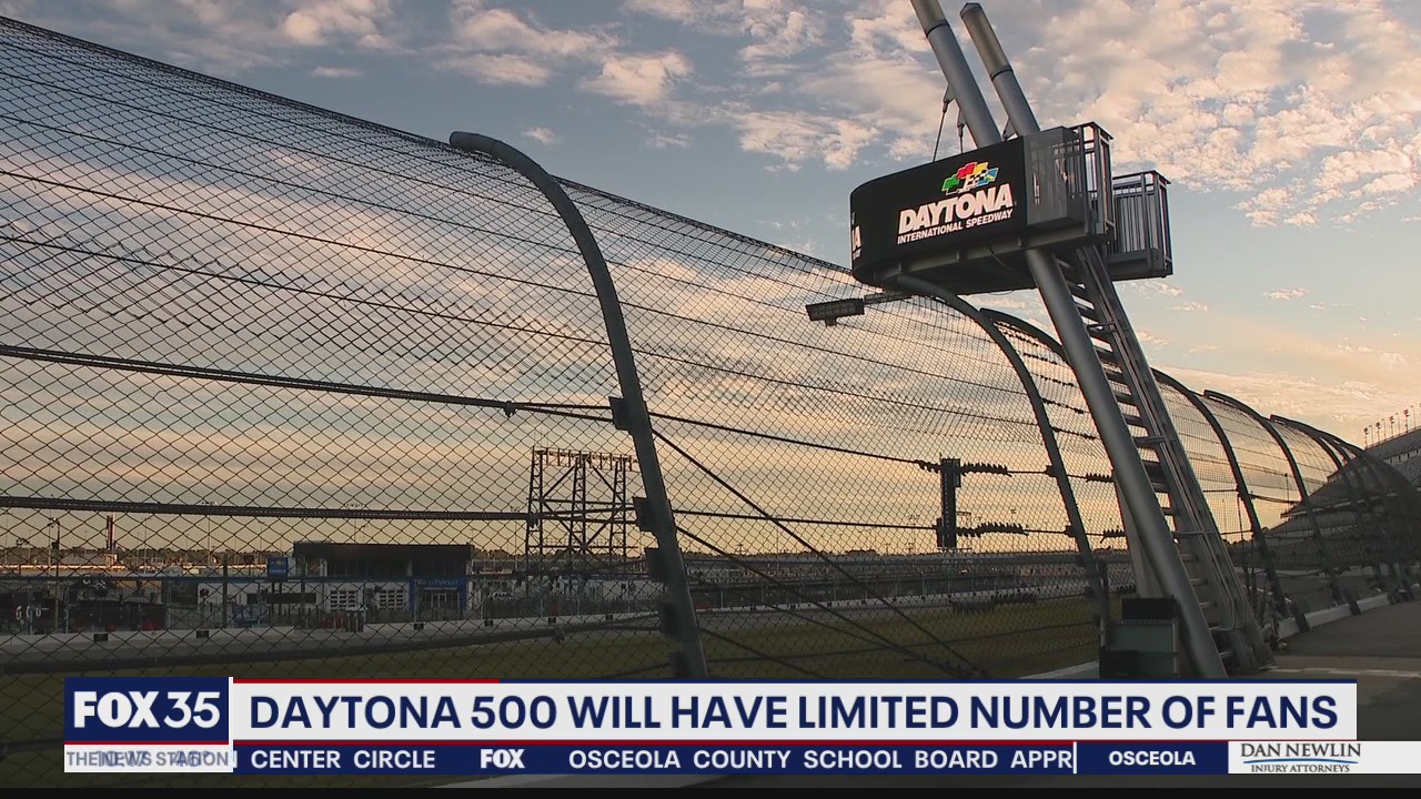 Daytona 500 will have limited fans