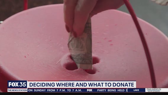 Deciding where and what to donate to charity