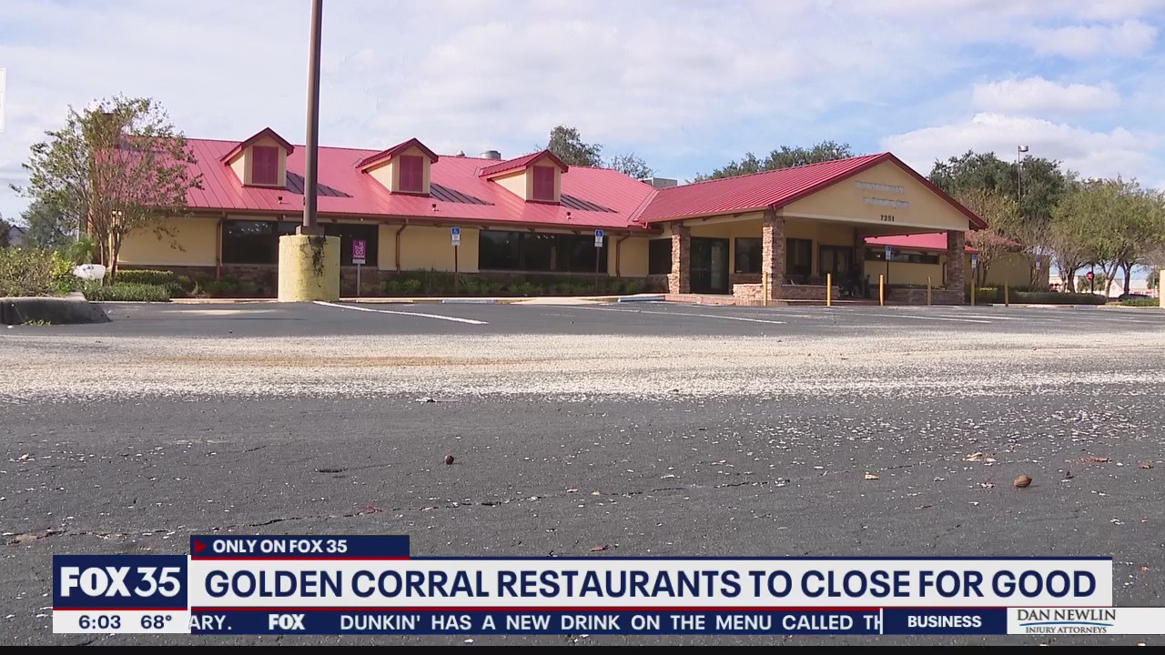 Golden Corral restaurants to close for good