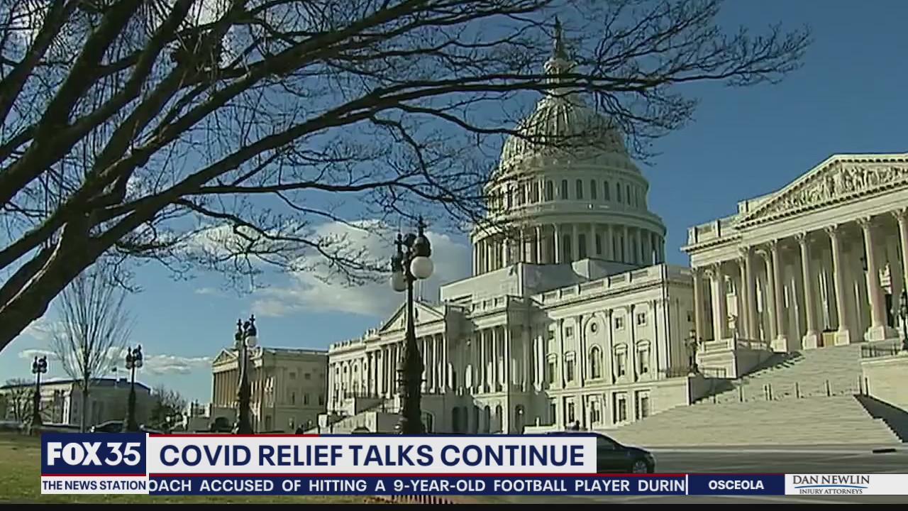 COVID relief talks continue