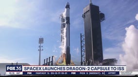 Dragon-2 cargo capsule carries supplies to Space Station
