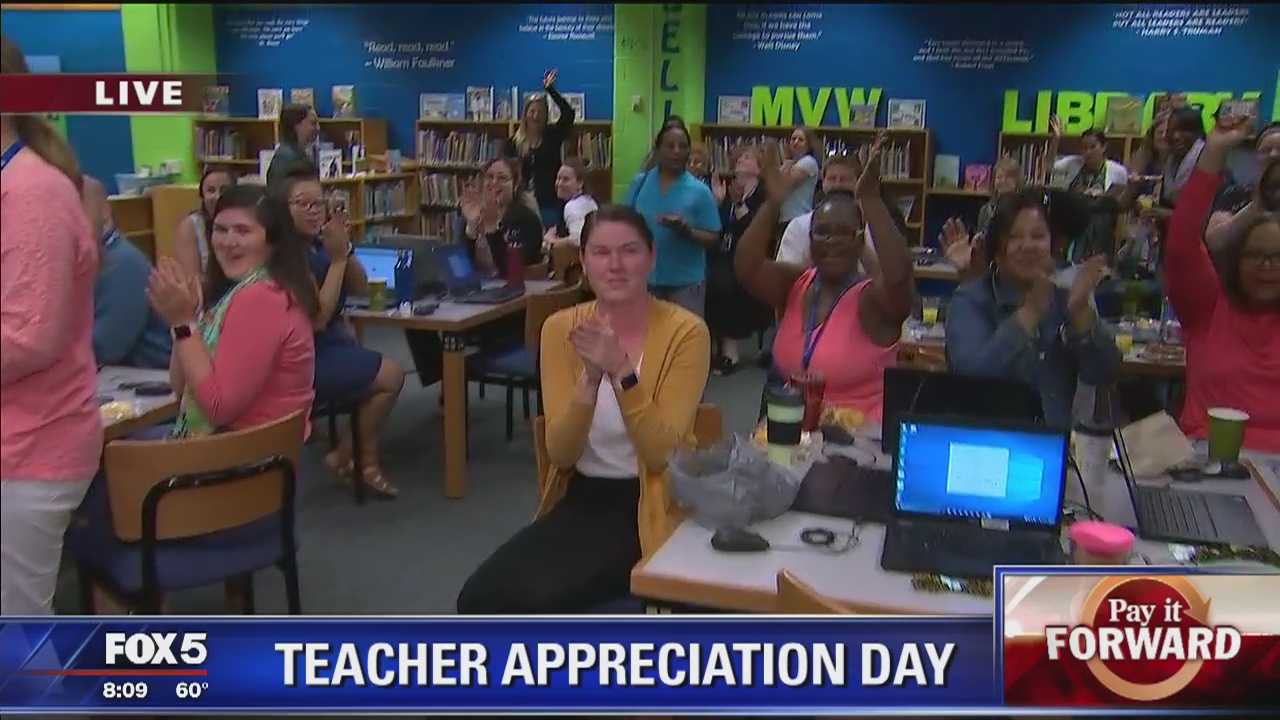 PAY IT FORWARD: Honoring educators on National Teacher Appreciation Day