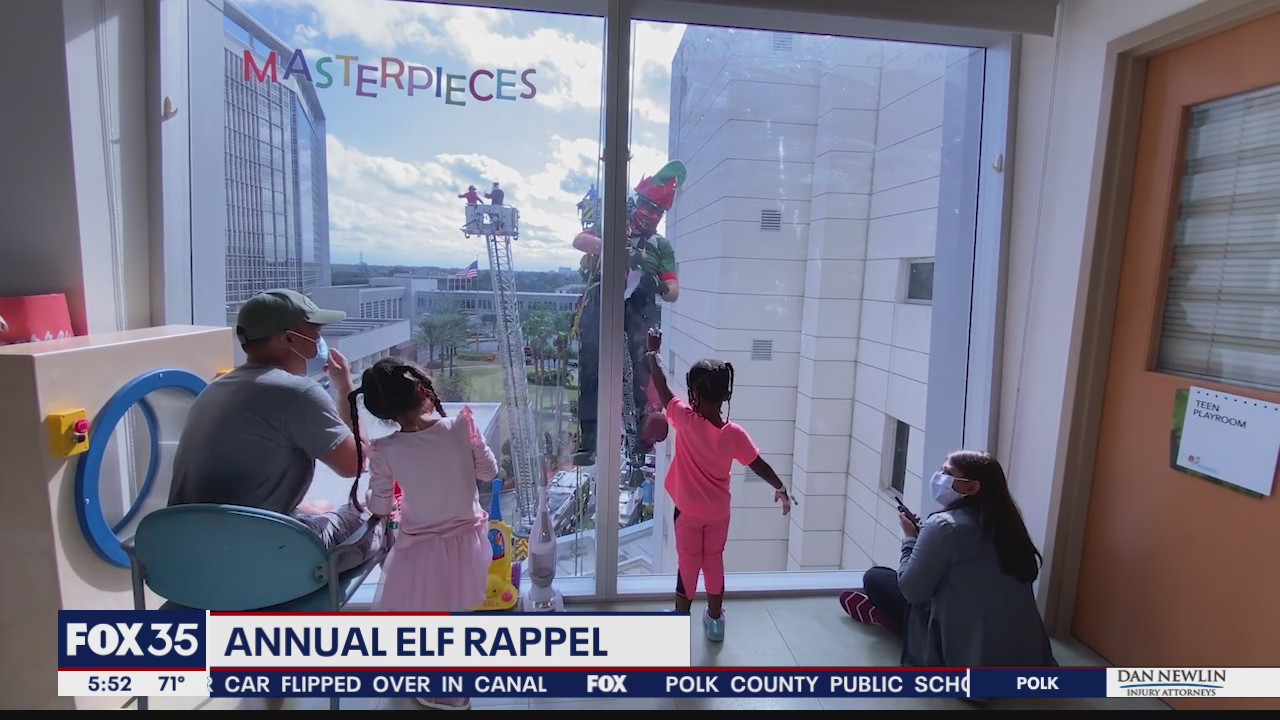 Annual Elf Rappel in Orlando