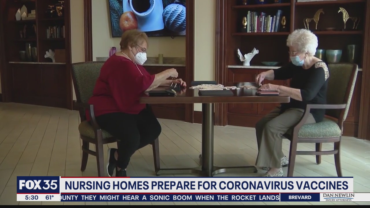Nursing homes prepare for COVID-19 vaccines