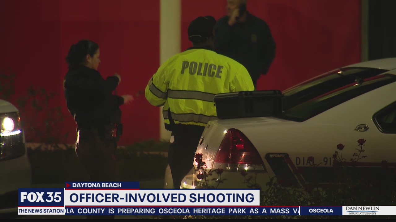 Officer-involved shooting in Daytona Beach