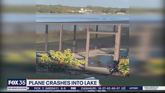 Plane crashes into Orange County lake