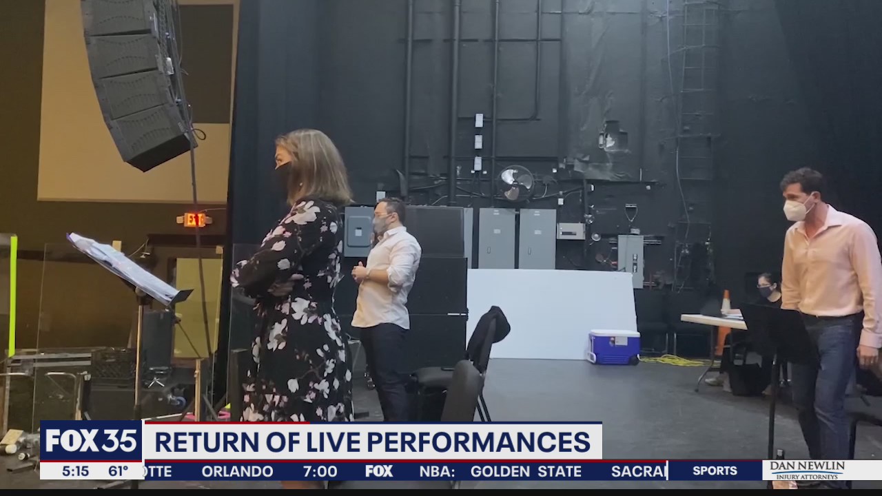 Return of live performances in Orlando