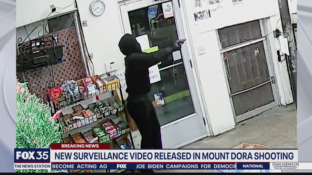 New video shows suspect in Mount Dora fatal shooting