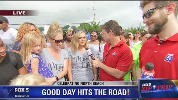 North Beach | Zip Trip: Fun with the Fans!