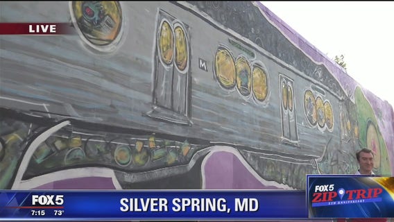 Silver Spring | Zip Trip: Purple Line Mural