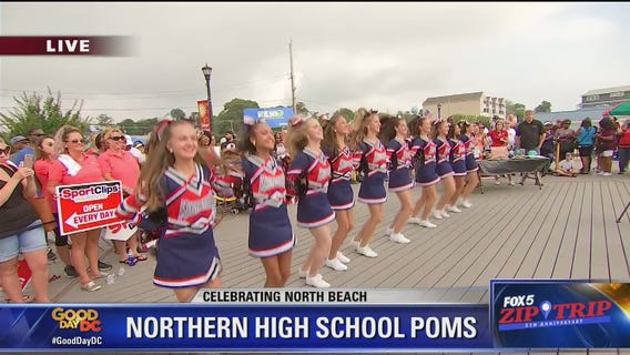 North Beach | Zip Trip: Northern High School Poms