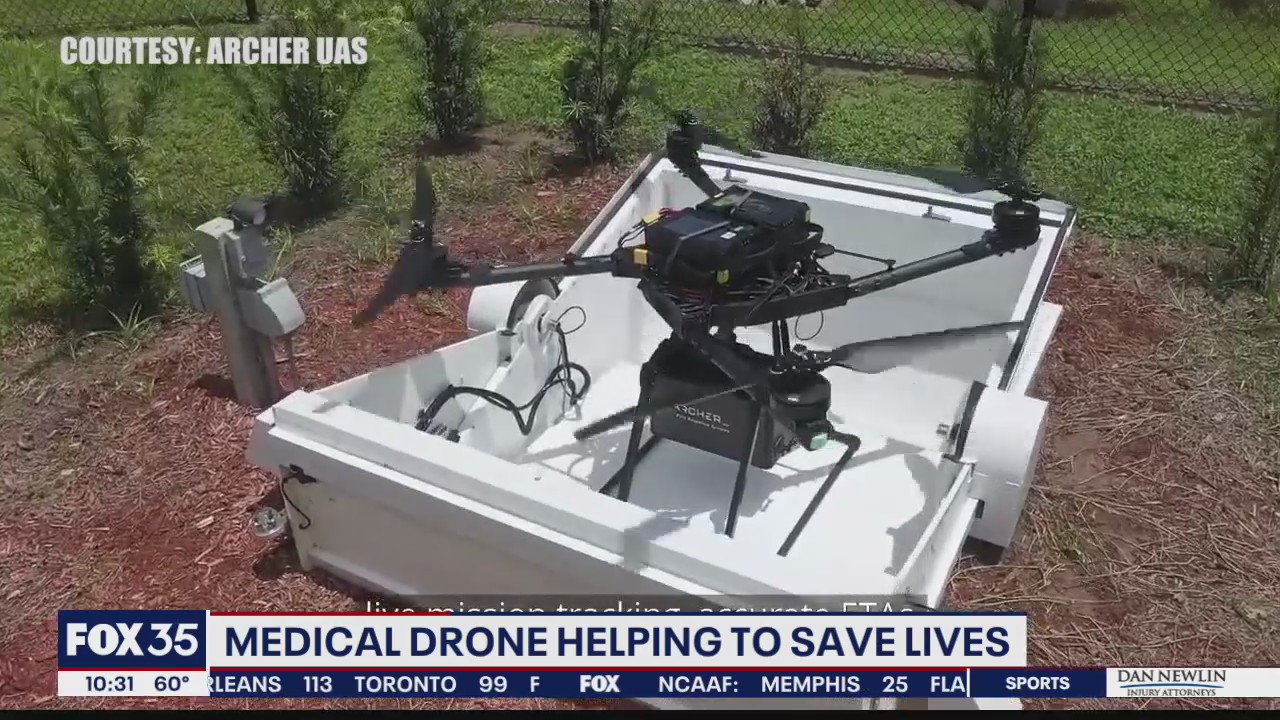 Medical drone aims to save lives