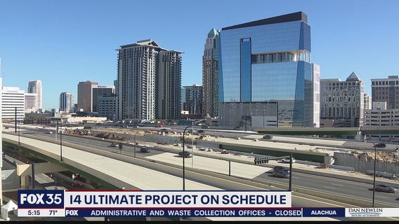 I-4 Ultimate Project on schedule