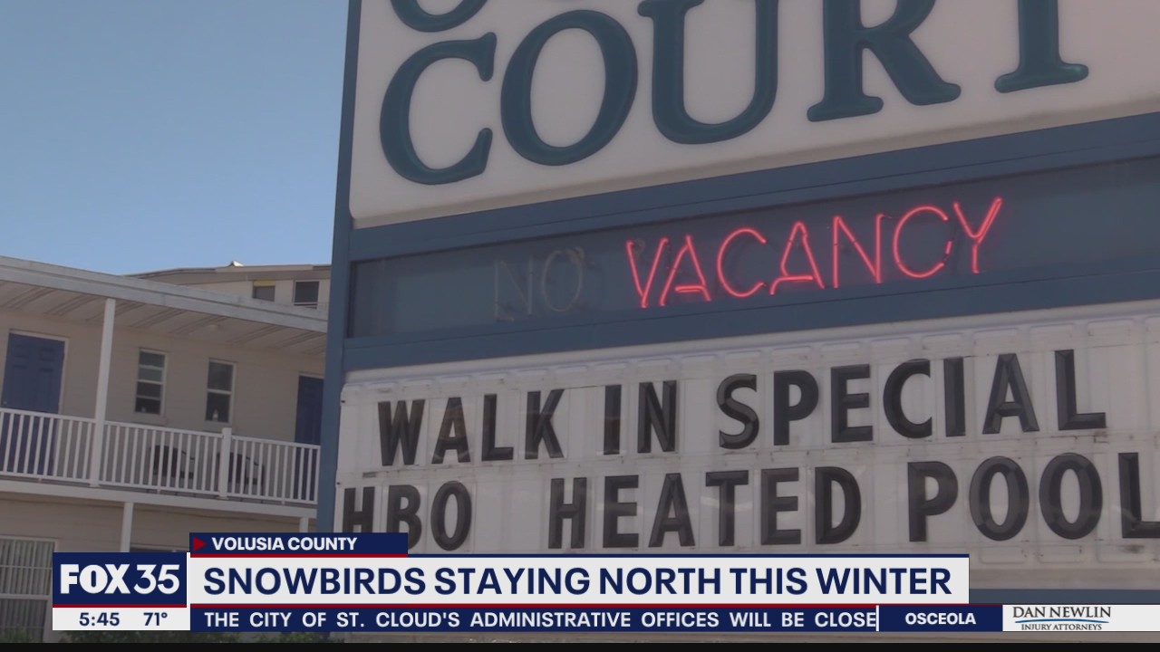 Snowbirds staying north this winter