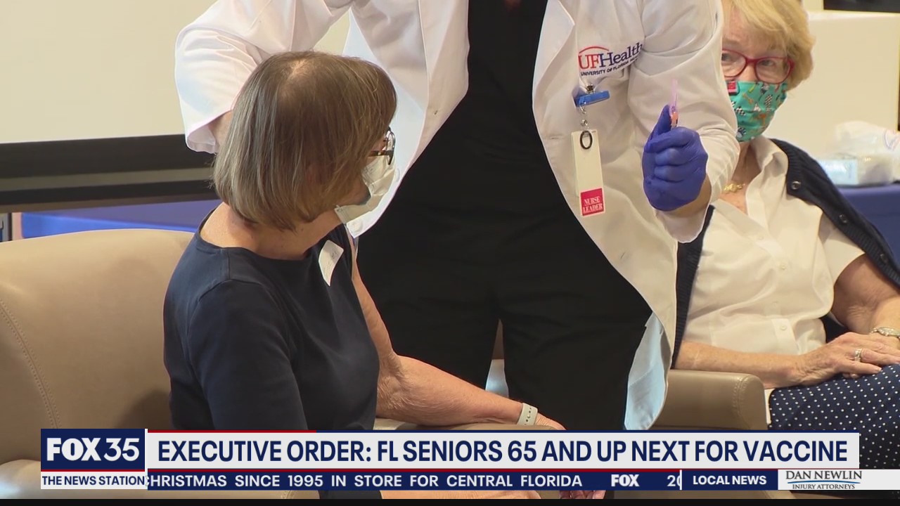 Floridians 65 and up are next for COVID-19 vaccine