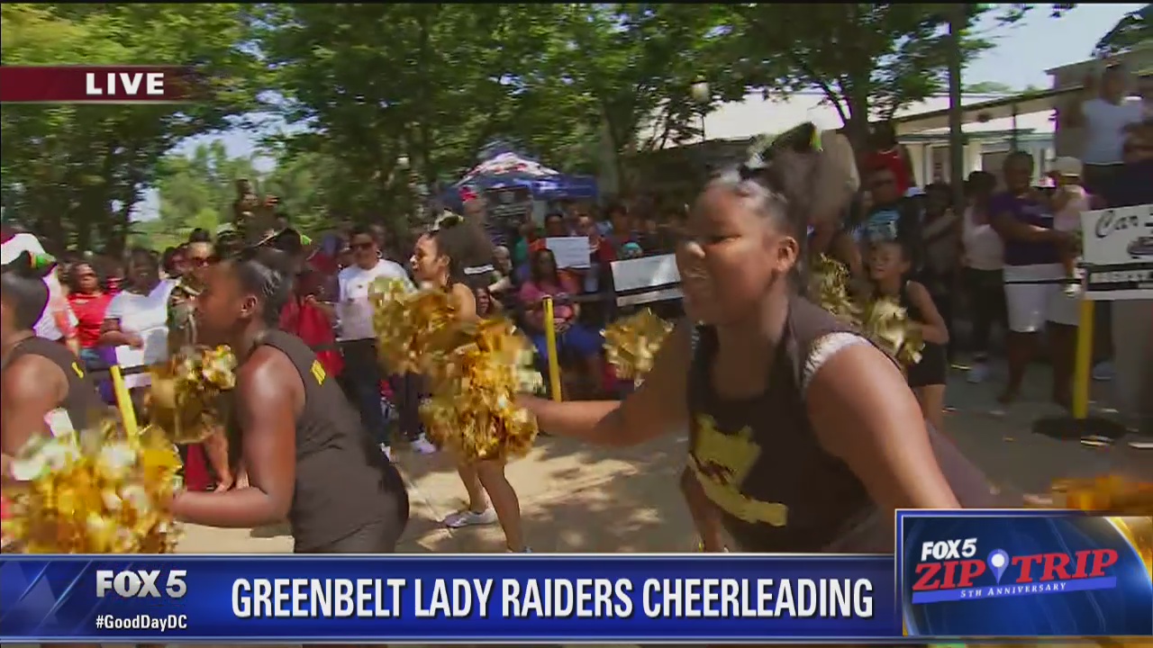 Greenbelt | Zip Trip: Greenbelt Lady Raiders Cheerleading