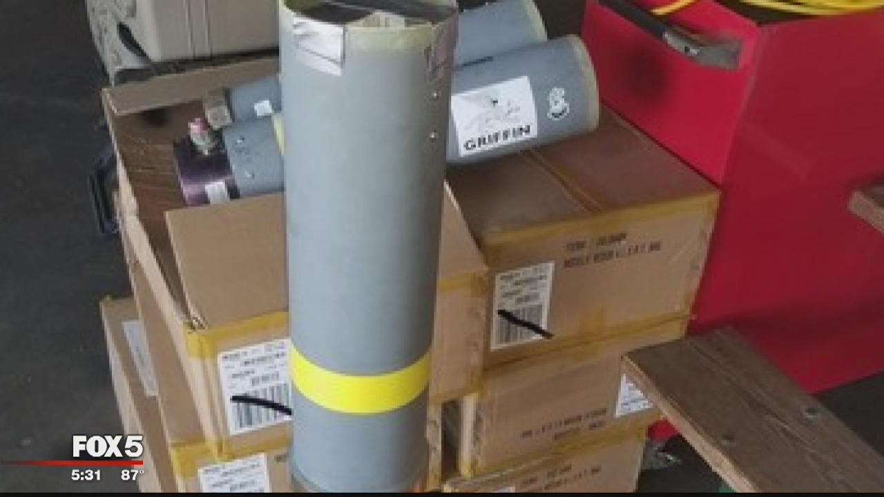 2nd rocket launch device seized at BWI airport