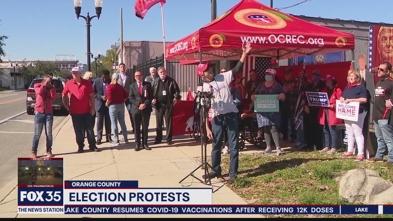 Election results protested in Orange County