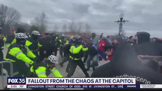 Fallout continues from riot at U.S. Capitol Building