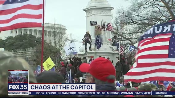 Pro-Trump protesters storm Capitol Building