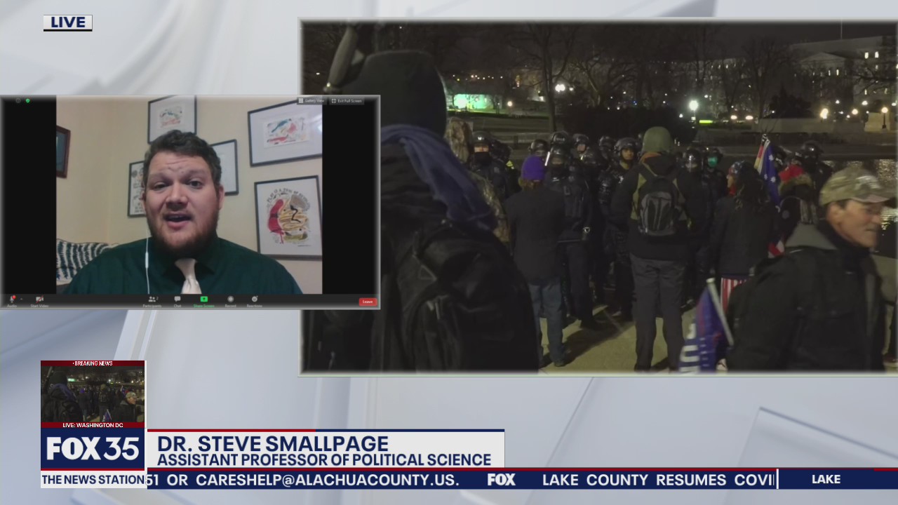 Stetson University's Dr. Steve Smallpage on 'unprecedented' riot