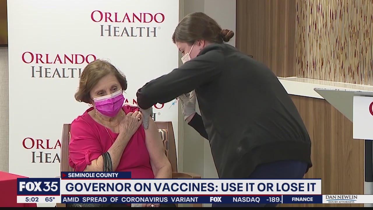 Governor warns hospitals to be efficient with COVID vaccines