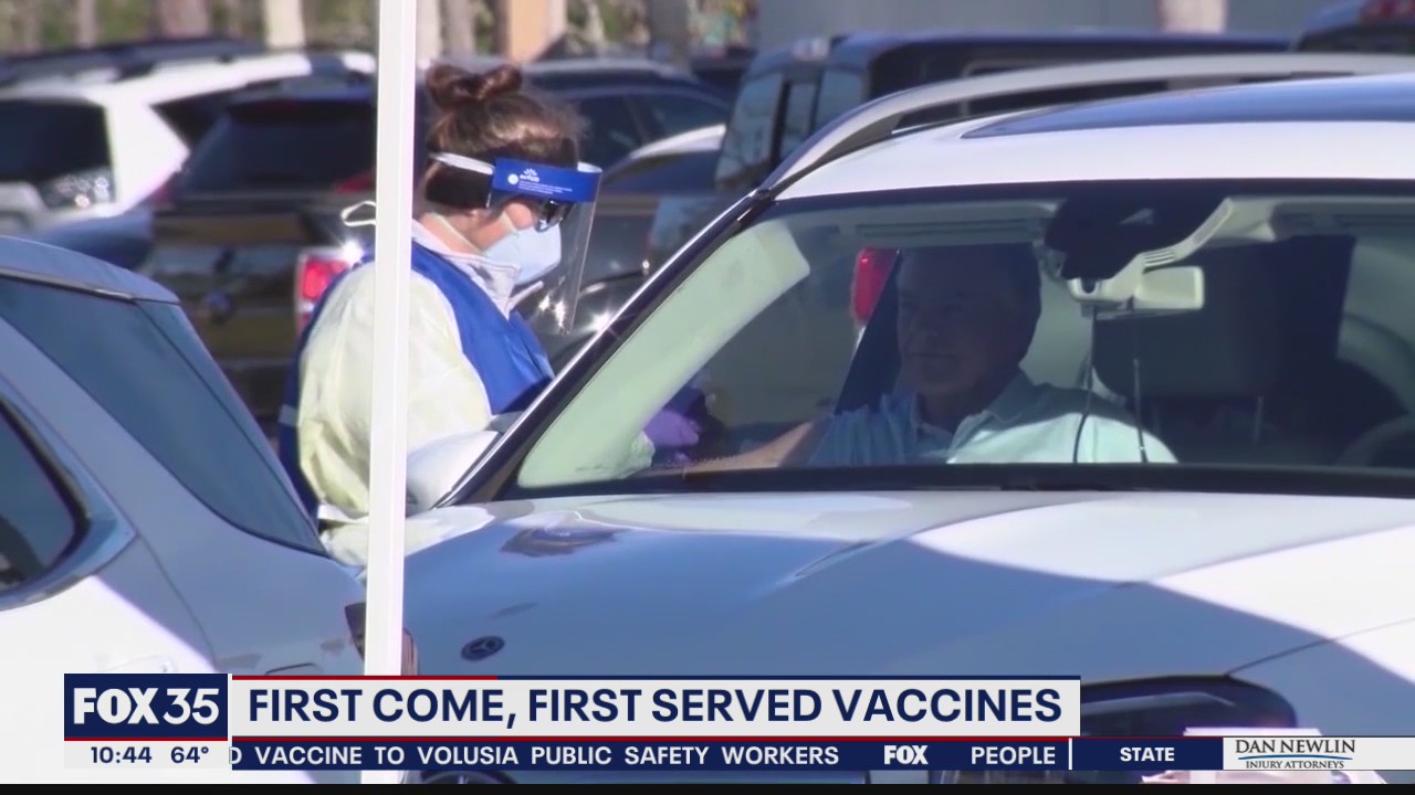 Lake County says 'first come, first served' vaccination distribution working