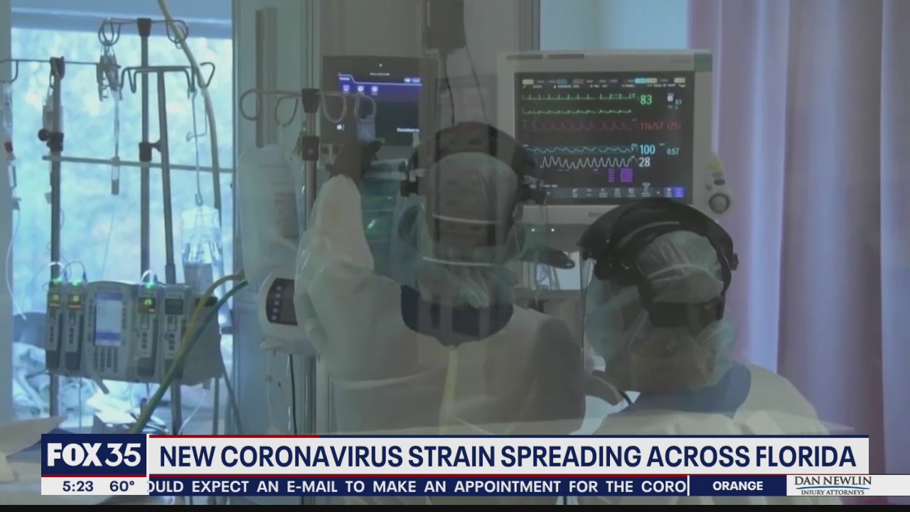 New COVID-19 strain spreading in Florida