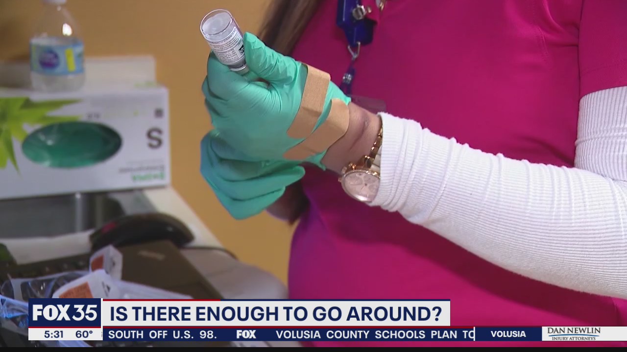 Concerns over supplies to provide for second vaccine shot
